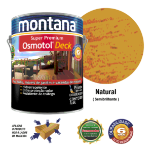Verniz Osmotol Deck Natural 3,6L