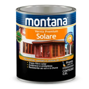 Verniz Solare Natural Brilhante Montana 900ml