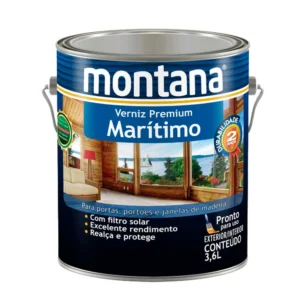 Verniz Solare Natural Brilhante Montana 3,6L