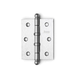 Dobradiça 3 x 2 ½” Com 2 Anéis Isero Cromado