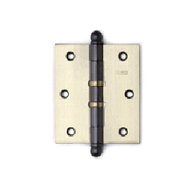 Dobradiça 3 x 2 ½” Com 2 Anéis Isero Oxidado